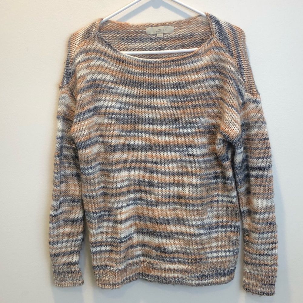 LOFT Striped sweater size small